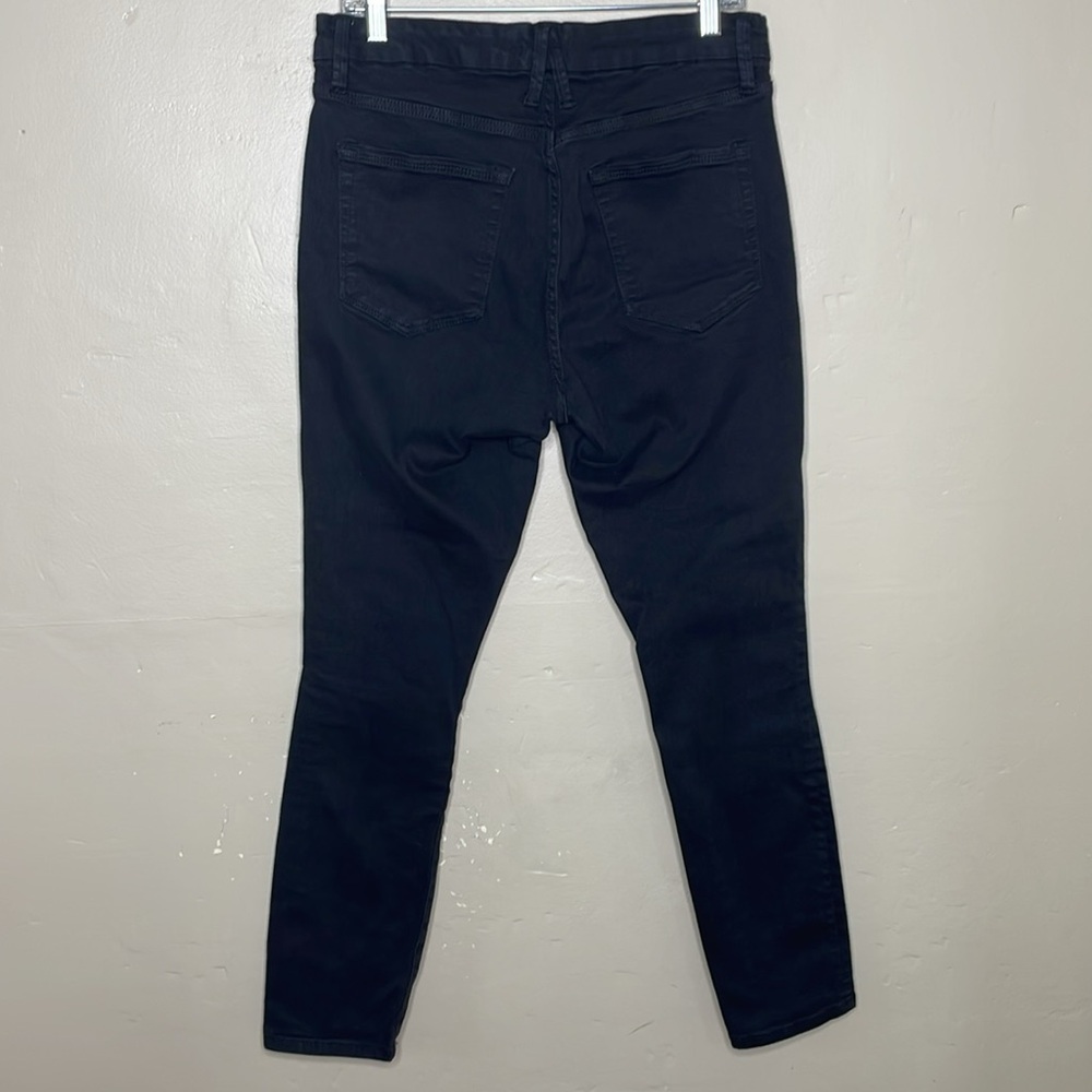 GOOD AMERICAN Jeans Black High Rise Stretchy Denim Essential Basic 5 Pocket 14